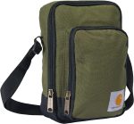 Carhartt Zip, Durable, Adjustable Crossbody Bag with Zipper Closure, Brown, One Size - Image 2